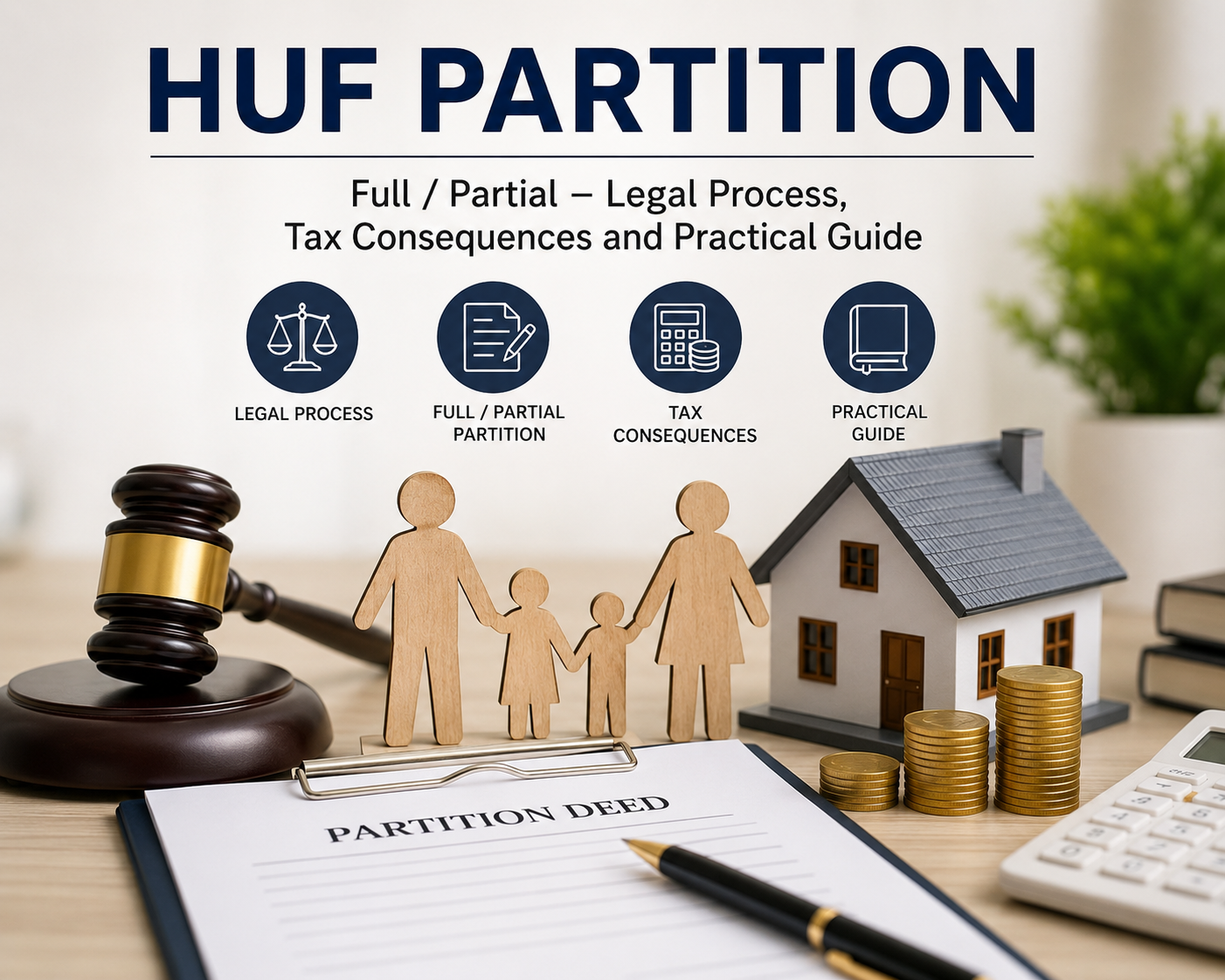 HUF Partition: Full Or Partial Legal Process, Tax Consequences And A Practical Guide